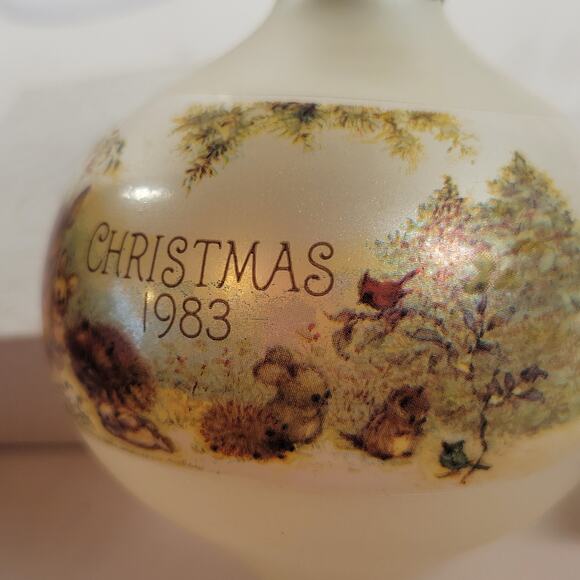Hallmark Keepsake Christmas Ornament 1983 Mary Hamilton Animals Vintage - Picture 11 of 13